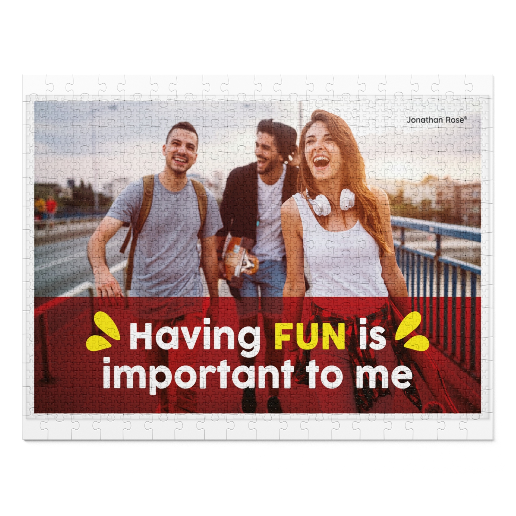 Having fun is important to me