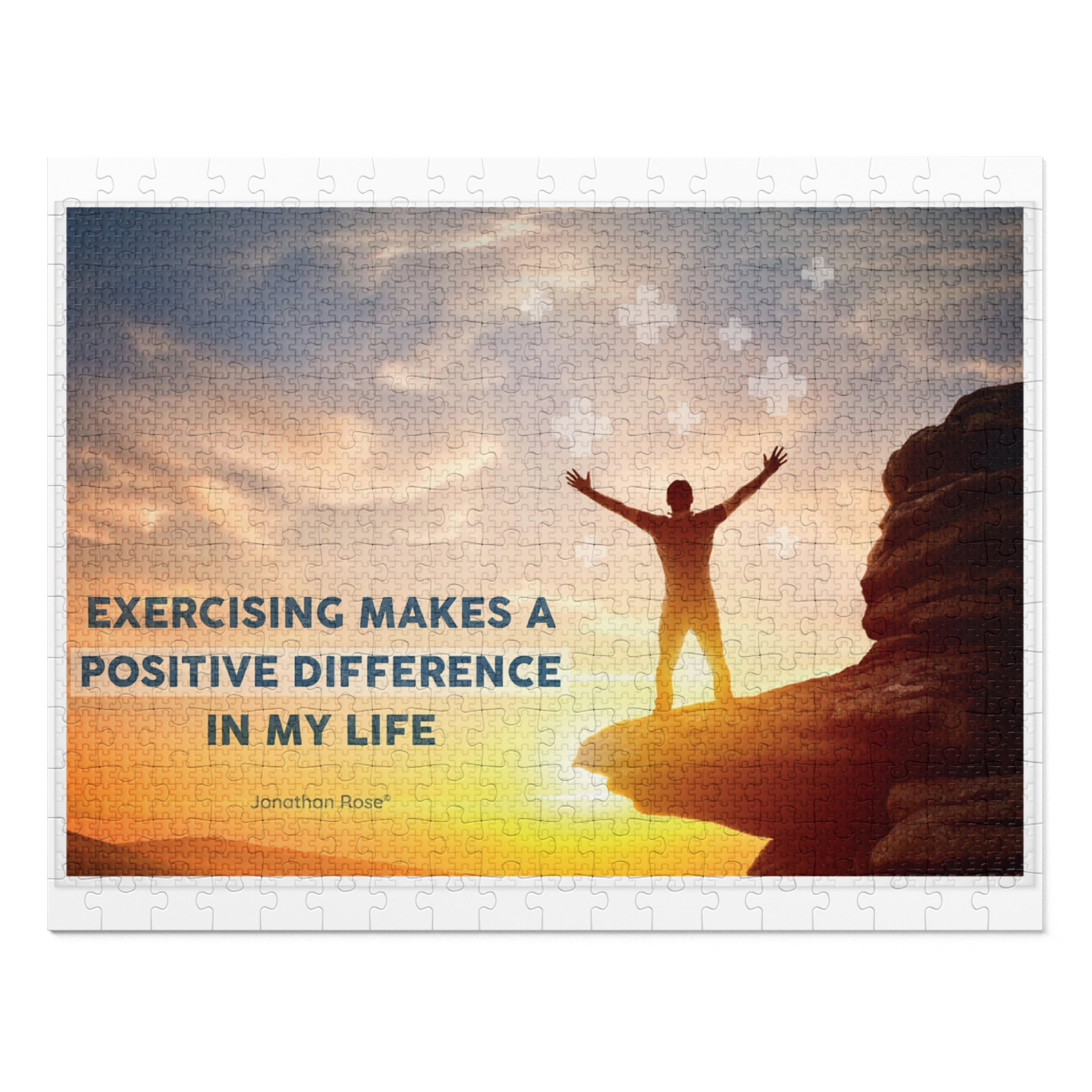 Exercising makes me a positive difference in my life