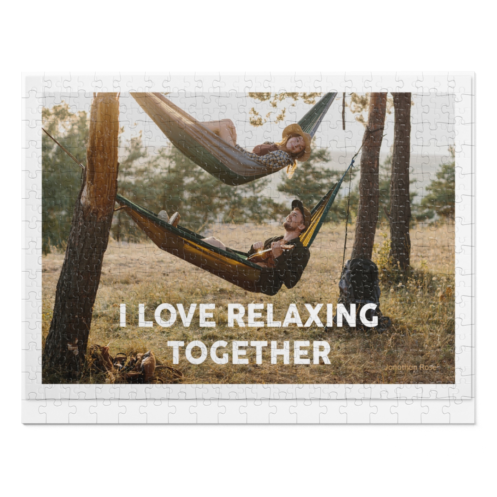 I love relaxing together