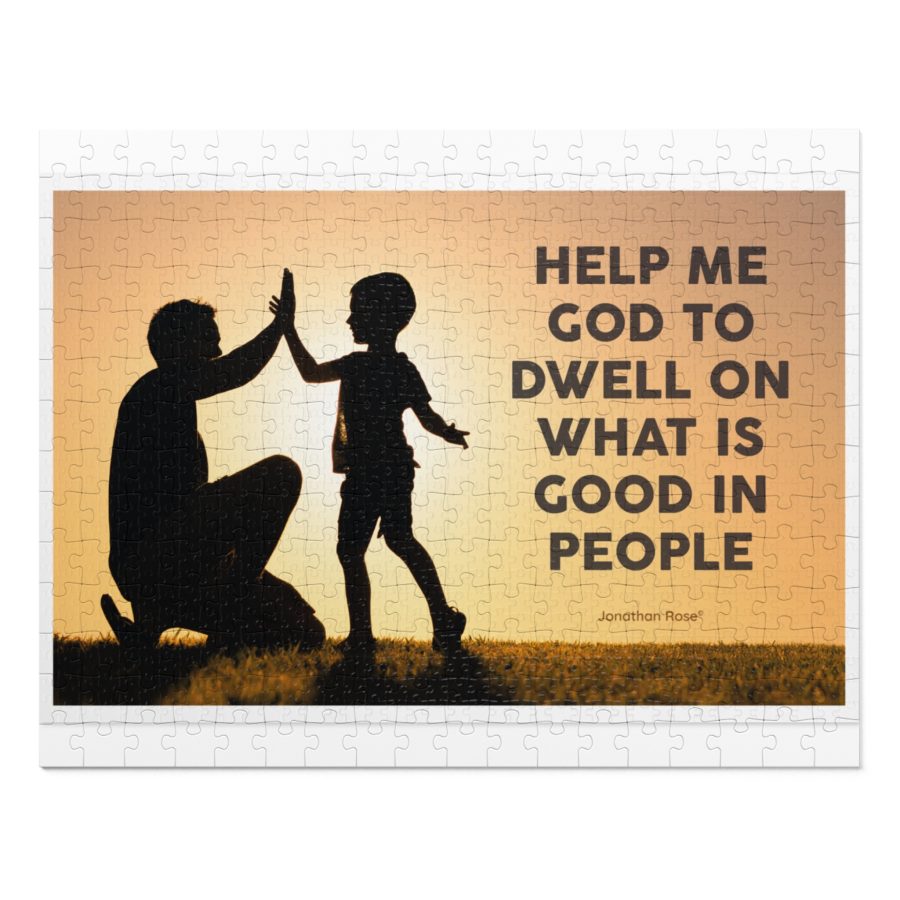 Dwell on what is good