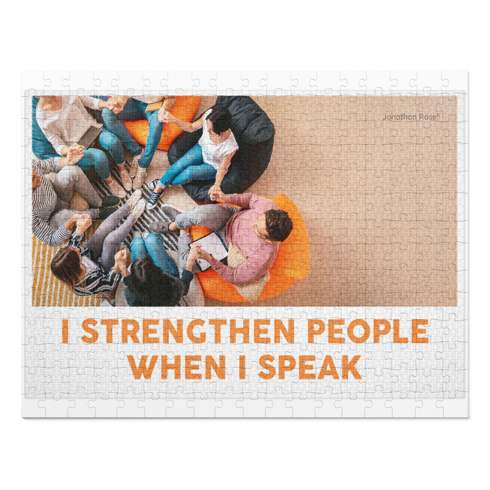 I strengthen people when I speak