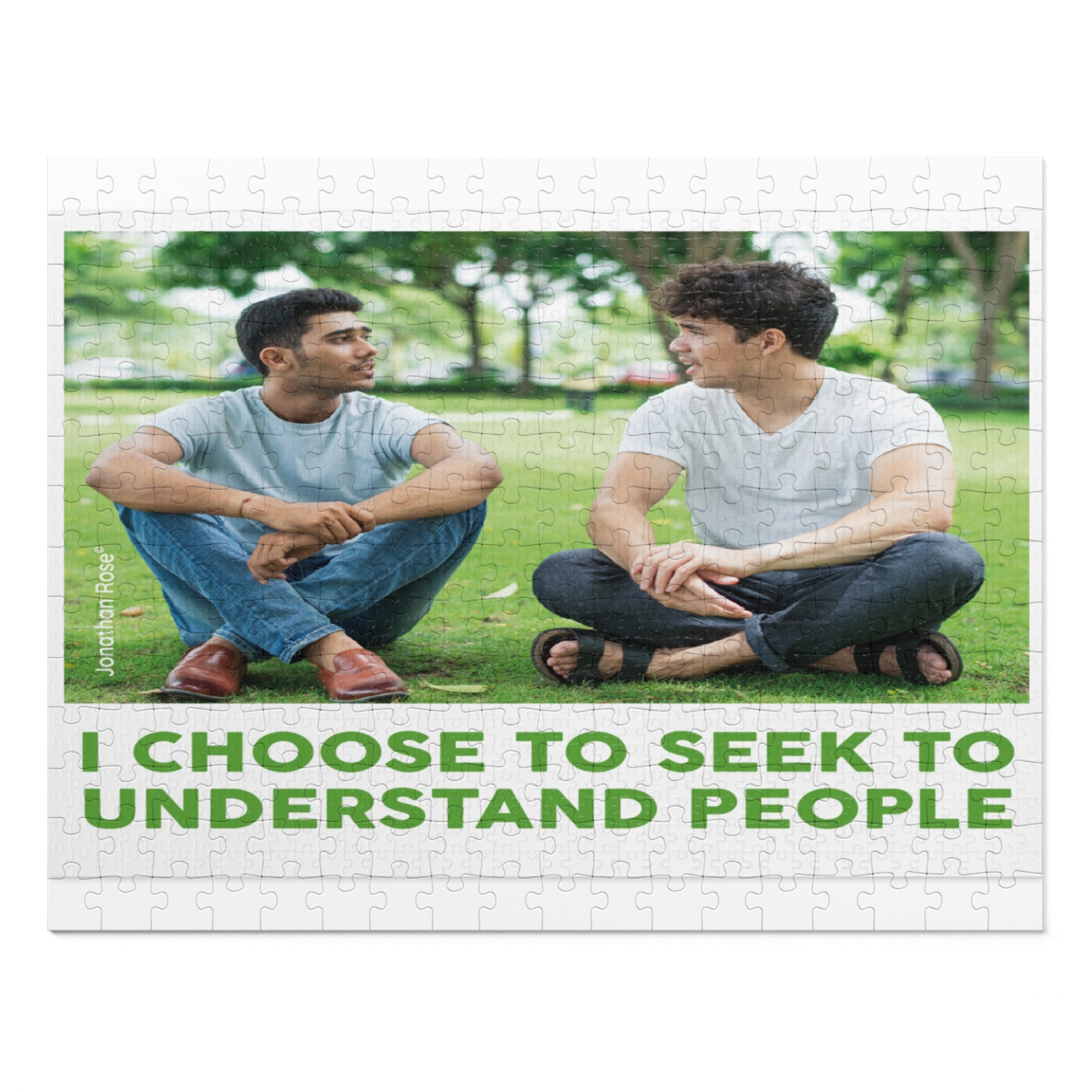 I choose to seek to understand people