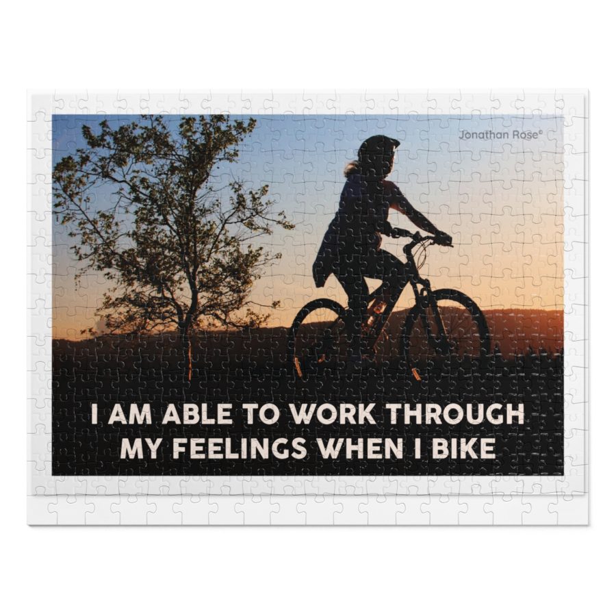 Work through my feelings when I bike