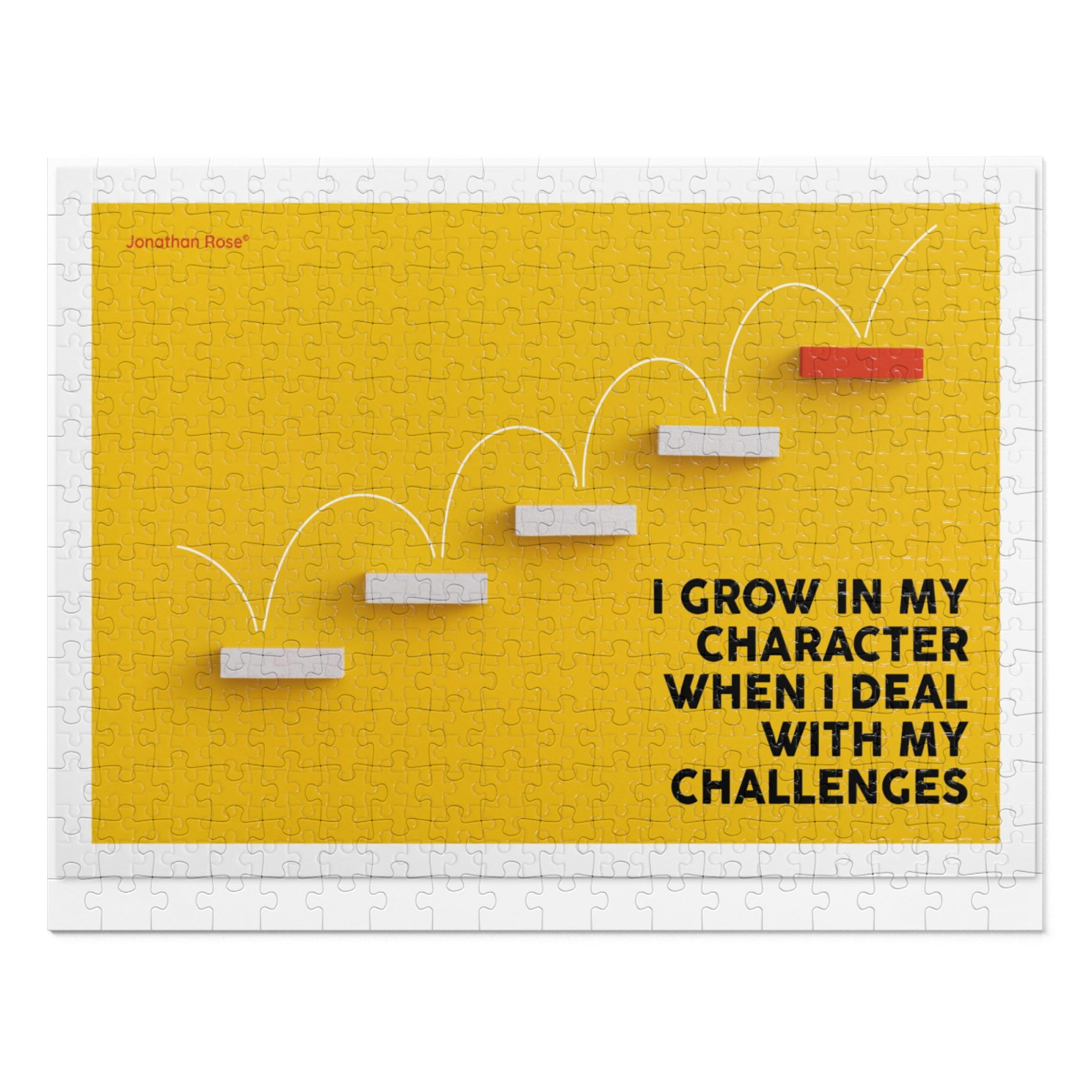 I grow in my character