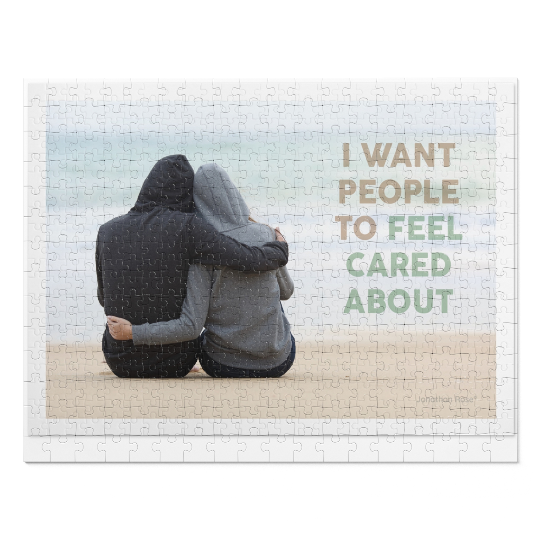 I want people to feel cared about