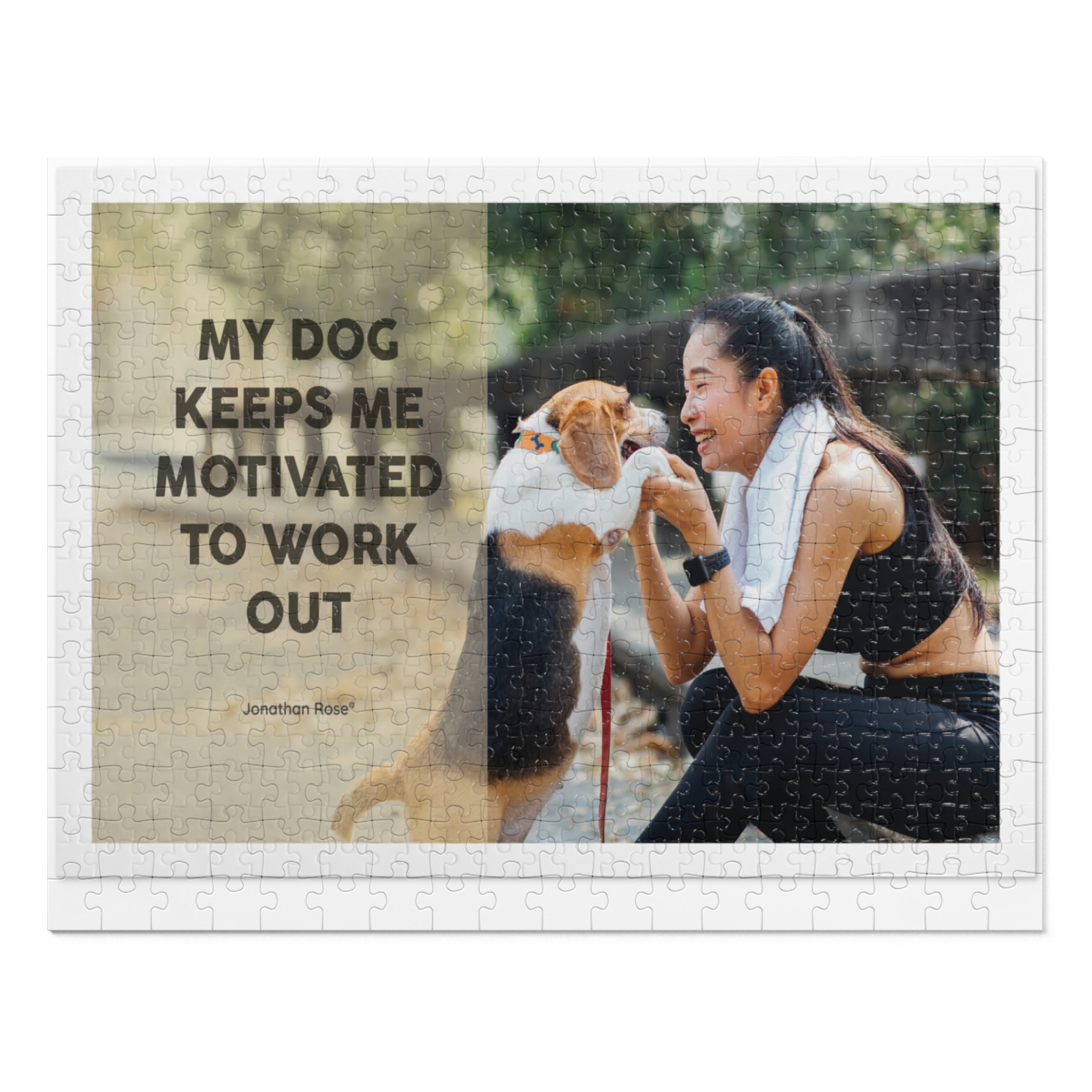 My dog keeps me motivated