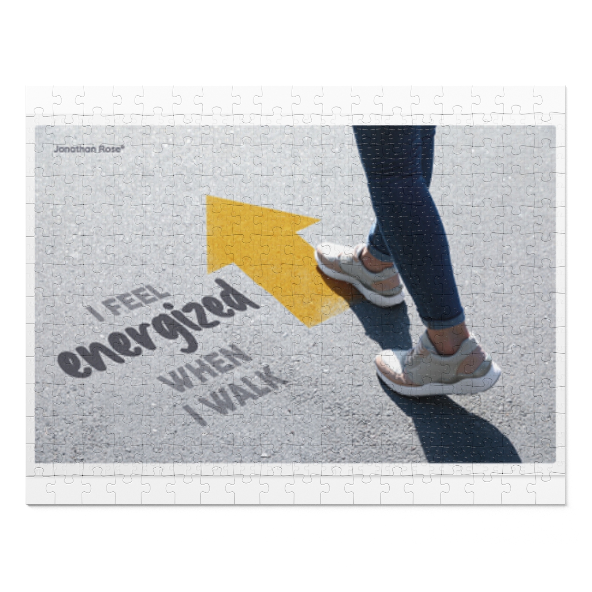I feel energized when I walk