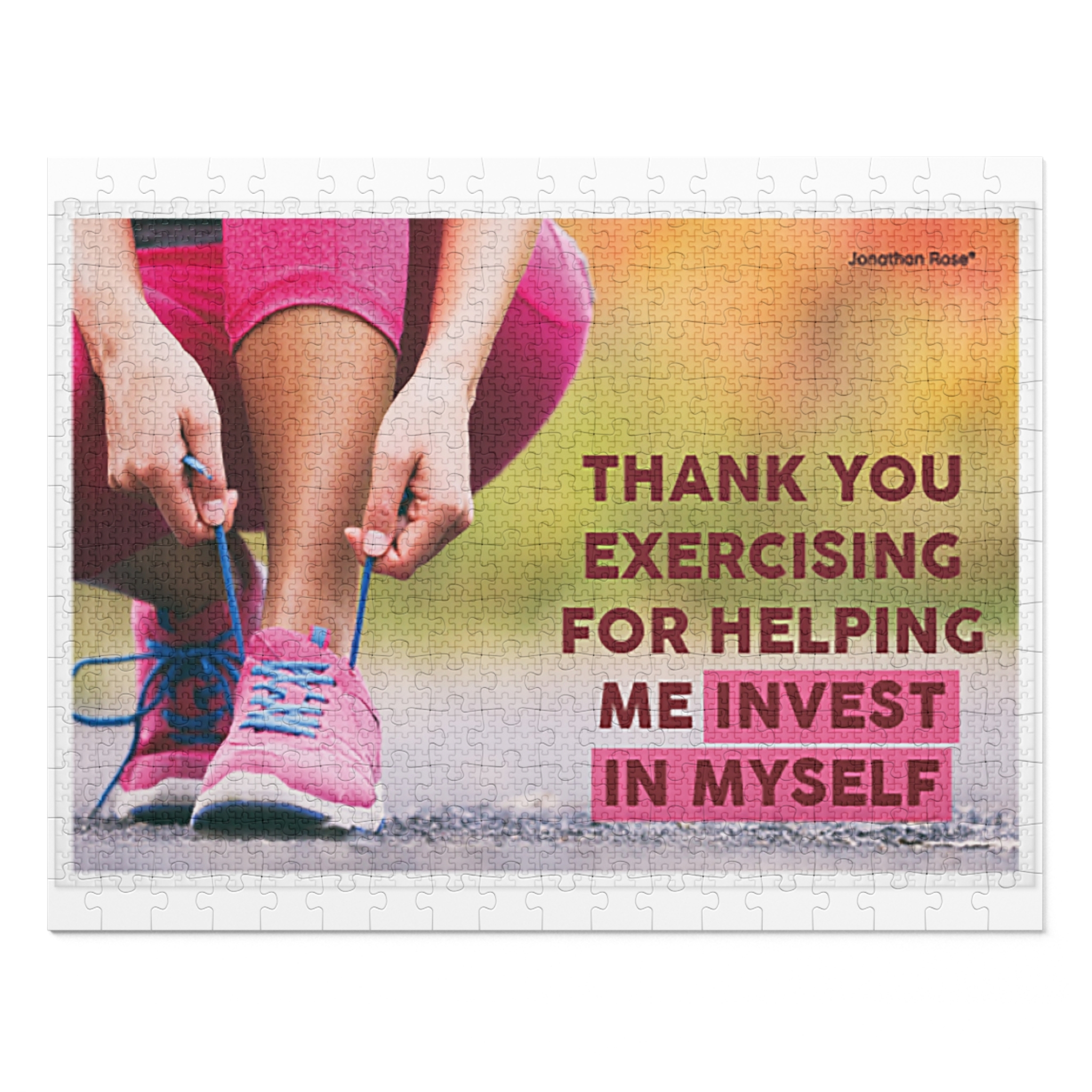 Thank you exercising for helping me invest in myself