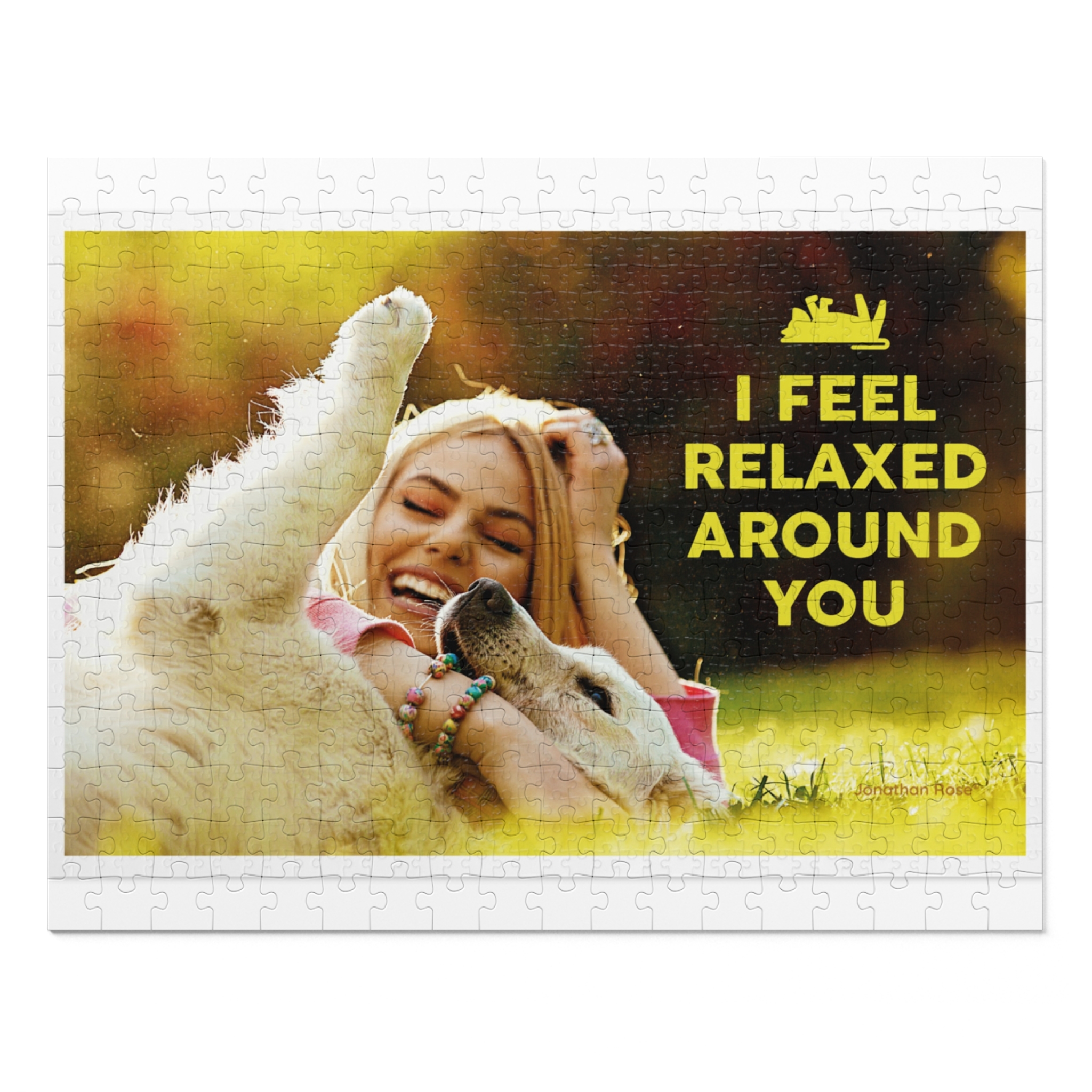 I feel relaxed around you