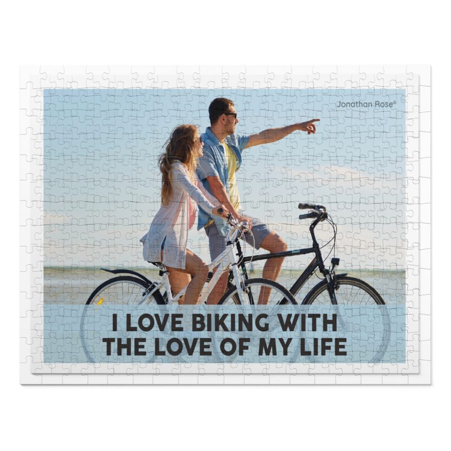 I love biking with the love of my life