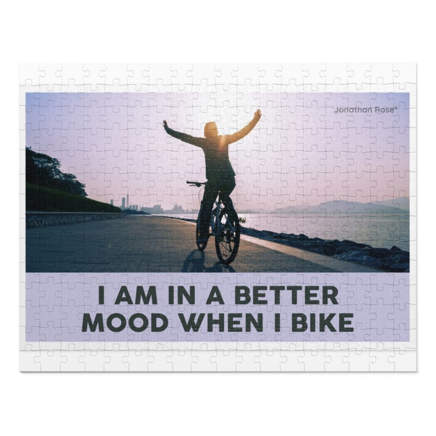 I am in a better mood when I bike