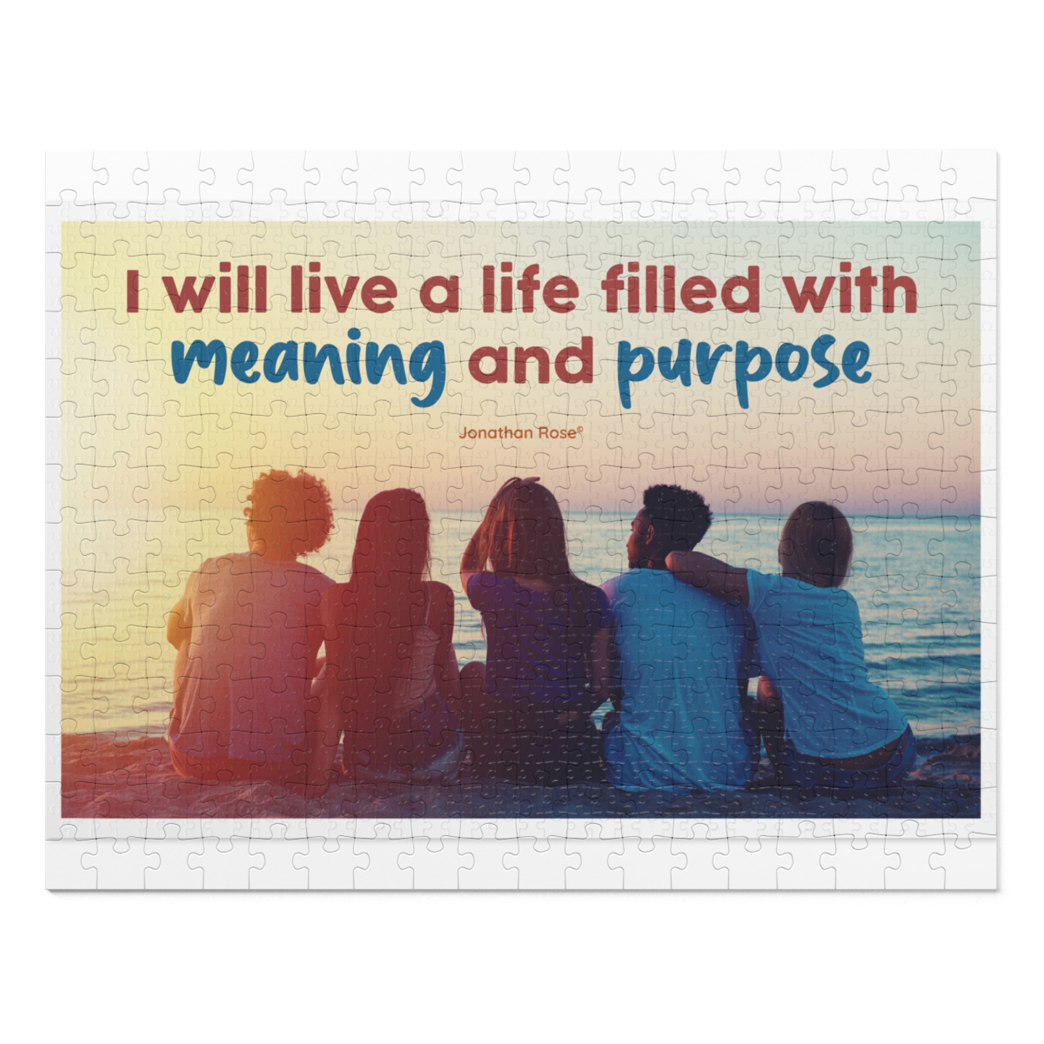 Live a life filled with meaning