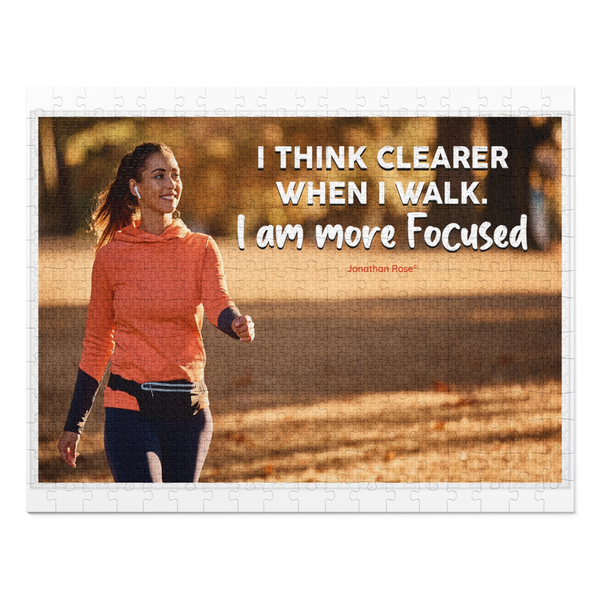 I think clearer when I walk. I am more confused