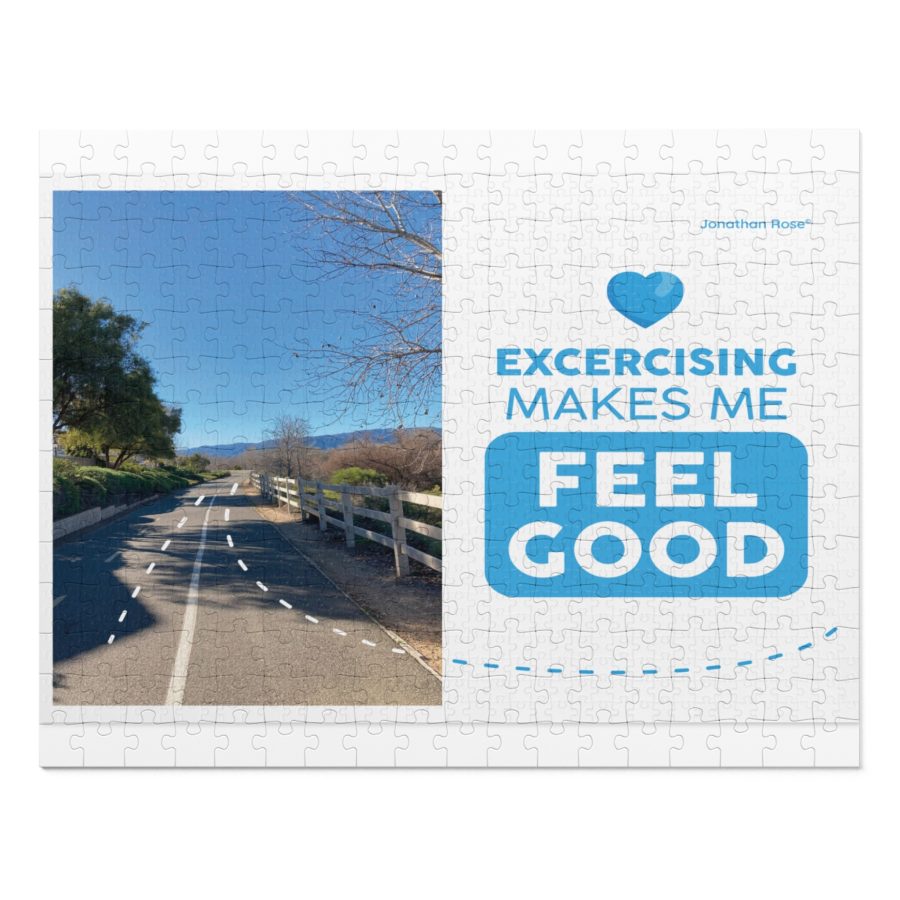 Exercising makes me feel good